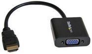 ADAPTER, HDMI PLUG-VGA RCPT, 1WAY