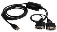 ADAPTER, 2 PT USB-SERIAL RS232, COM RET