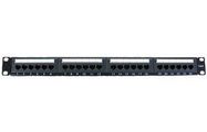 PATCH PANEL, 24PORT, CAT6, 1U