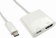 ADAPTER, USB C-HDMI, POWER DELIVERY