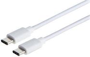 LEAD, USB2.0 TYPE C-TYPE C, WHITE 3M