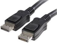 LEAD, DISPLAYPORT 1.2 M-M, LATCHING 1M