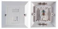 FACEPLATE, CAT5E, 1PORT