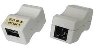 ADAPTOR, RJ45 JACK-JACK, 8POS