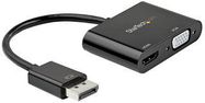 ADAPTER, DISPLAYPORT TO HDMI VGA, BLACK