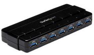 USB 3.0 HUB, 7PORT, 5GBPS, MAINS POWERED