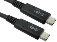 USB4 CABLE, 40GB-S, BLACK, 0.8M, BULK