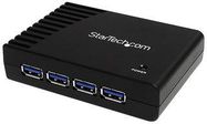 HUB, 4 PORT, MAINS POWERED, USB3.0