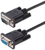 CABLE ASSY, DB9 PLUG-RCPT, 3M