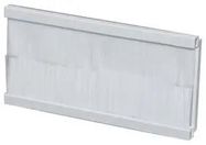 BRUSH STRIP MODULE, WHT, EURO FACEPLATE