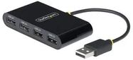 USB 2.0 HUB, BUS POWERED, 4PORT, 480MBPS