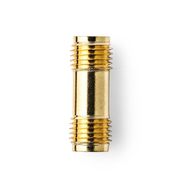 SMA Adapter | SMA Female | SMA Female | Gold Plated | 50 Ohm | Straight | Copper | Gold | 2 pcs | Box