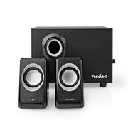 PC Speaker | 2.1 | 33 W | 3.5 mm Male | USB Powered | Volume control