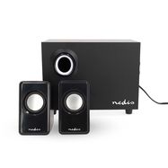 PC Speaker | 2.1 | 33 W | 3.5 mm Male | USB Powered | Volume control