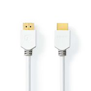 High Speed HDMI™ Cable with Ethernet | HDMI™ Connector | HDMI™ Connector | 4K@60Hz | ARC | 18 Gbps | 3.00 m | Round | PVC | White | Box