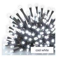 LED garland/curtain, 30Vdc, 2.5x0.9m, 100 x LED, cool white, connectable, without power supply, EMOS