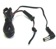 Power cable 1.2m with 5.5/2.1mm DC plug (angle 90*)