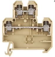 	SAK Series, Feed-through terminal, Double-tier terminal, Rated cross-section: 4 mm², Screw connection