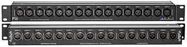 PATCHBAY, 16 CHANNEL, XLR BALANCED