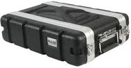 FLIGHT CASE, ABS 19" 2U SHORT