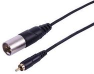 LEAD, XLR-M - RCA, 0.5M