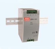 120W high input DIN rail power supply 24V 5A, Mean Well