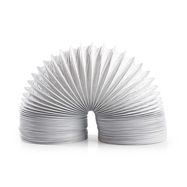 PVC Air Outlet Hose | 100 mm | 1.50 m | Suitable for: Air Ventilation / Tumble Dryers | White
