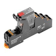 DRIKITP 115VAC 2CO LD/PB, Relay kit, 115 V AC, 2CO, AgSnO, 5 A, PUSH IN, LED+TEST, Weidmuller