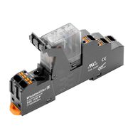 DRIKITP 24VDC 1CO LD, Relay kit, 24 V DC, 1CO, AgSnO, 10 A, PUSH IN, LED, free-wheeling diode, Weidmuller