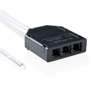 LED connection L813 distribution box, 3 x female, 30cm wire