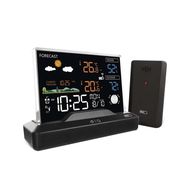 Wireless Digital Weather Station with Outdoor Sensor, Black
