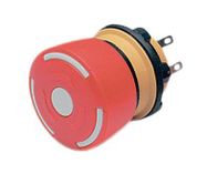 Emergency Stop Switch 1NC + 1NO Round Button Plug, EAO