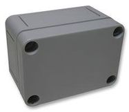 BOX, GREY LID, 94X65X57MM