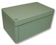 BOX, GREY LID, 180X110X90MM