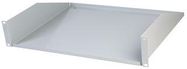 2U 19" RACKMOUNT SHELF, GREY