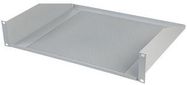 RACK SHELF, VENTED, 2U, GREY