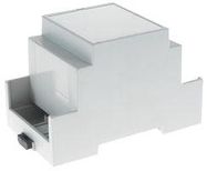 DIN RAIL BOX, 5 MODULE, EXTENDED WALLS