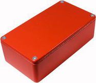 ENCLOSURE, MULTIPURPOSE, ALUMINIUM, RED