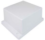 MULTIPURPOSE FLANGED ENCLOSURE, ABS, WHT