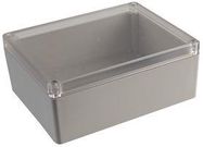 ENCLOSURE WITH CLR LID, 186X146X75MM