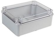 ABS ENC TRANS LID, 190X140X75MM, IP65