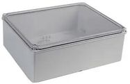 ABS ENC TRANS LID, 240X190X90MM, IP65