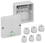 JUNCTION BOX GREY, IP65, TERMINAL, PS