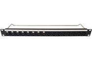 LOADED PANEL, XLR, 16PORT, 1U, M3