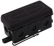 JUNCTION BOX 86X44X41MM KA 006 BLACK