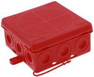 JUNCTION BOX 86X86X41MM KA 012 RED