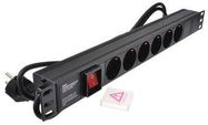 6 WAY SHUCO TO SHUCO HORIZONTAL PDU