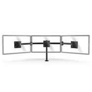 Desk Monitor Mount | 3 Screens | 14 - 24 " | 75x75 / 100x100 | Full Motion