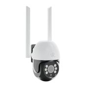 Smart wireless Wi-Fi outdoor camera, 1080P, 12V DC, PTZ 360°, white, TUYA, Smart Life, Extralink