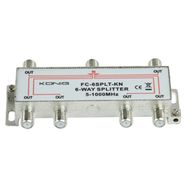 6 WAY F-SPLITTER 5-1000MHz KONIG